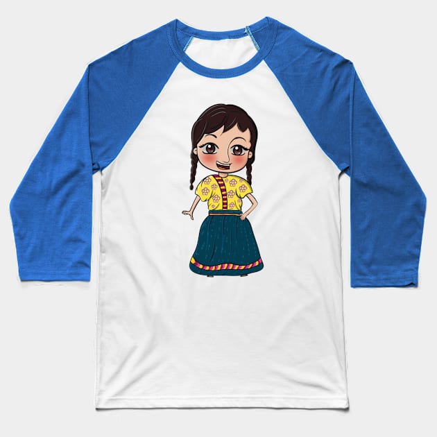 GUATEMALTECA Baseball T-Shirt by Lemus Time